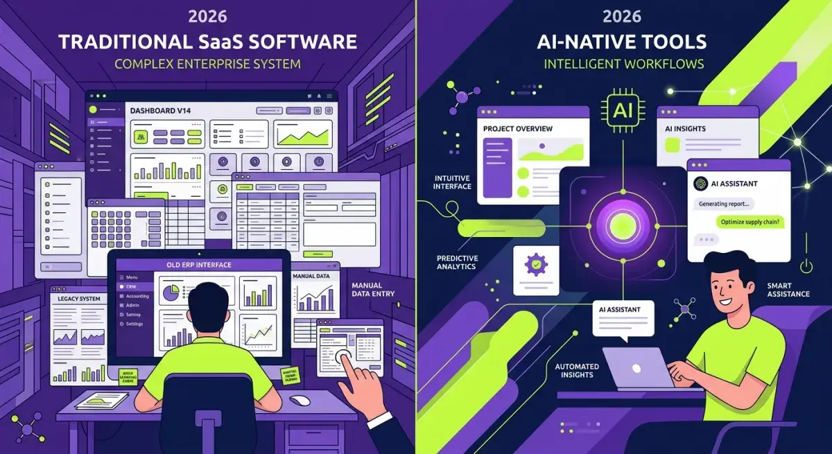 AI Tools Replacing Traditional SaaS in 2026: What's Actually Worth Switching