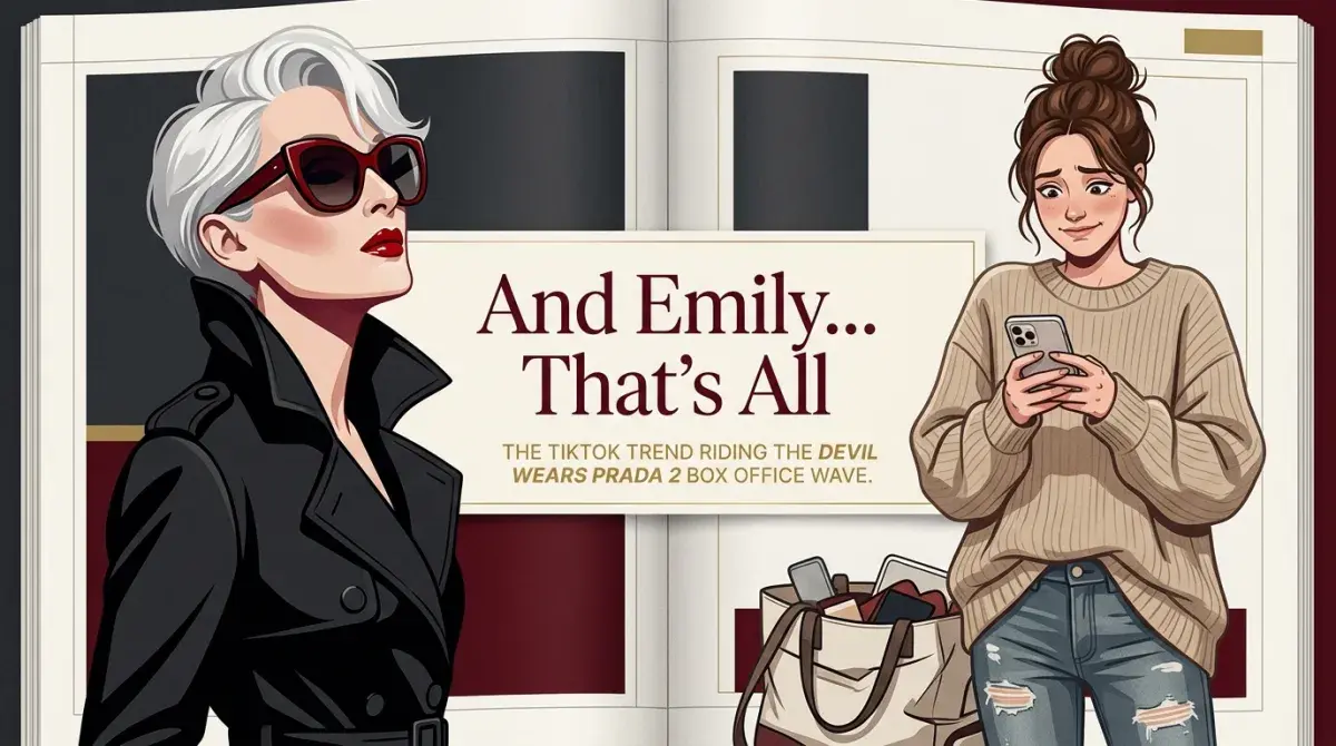 'And Emily… That's All': How One Three-Word Miranda Priestly Dismissal Became Memorial Day Weekend's Dominant TikTok Format