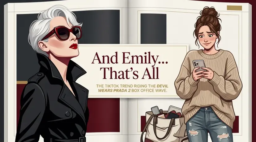 'And Emily… That's All': How One Three-Word Miranda Priestly Dismissal Became Memorial Day Weekend's Dominant TikTok Format