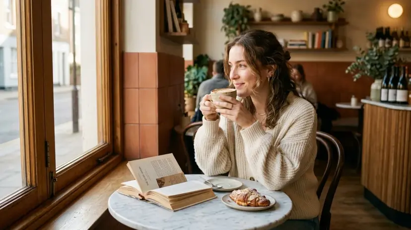 The 'I Have Therapy' POV Trend, Explained: Why Reels Is Reframing the Cafe and the Bookstore as 'Therapy'